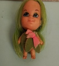 1967 Mattel Liddle Kiddles  doll LUSCIOUS LIME KOLA, GREEN HAIR,