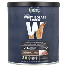 100% Whey Isolate Protein, Chocolate, 1.9 lbs (878 g)