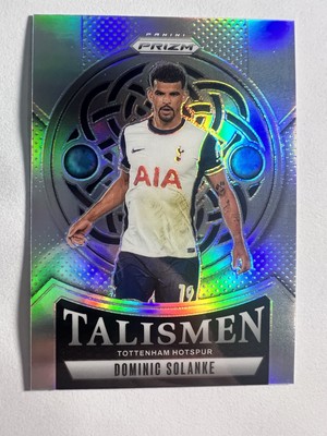 Dominic Solanke Spurs 2024-25 Panini Prizm EPL Talismen Silver #5