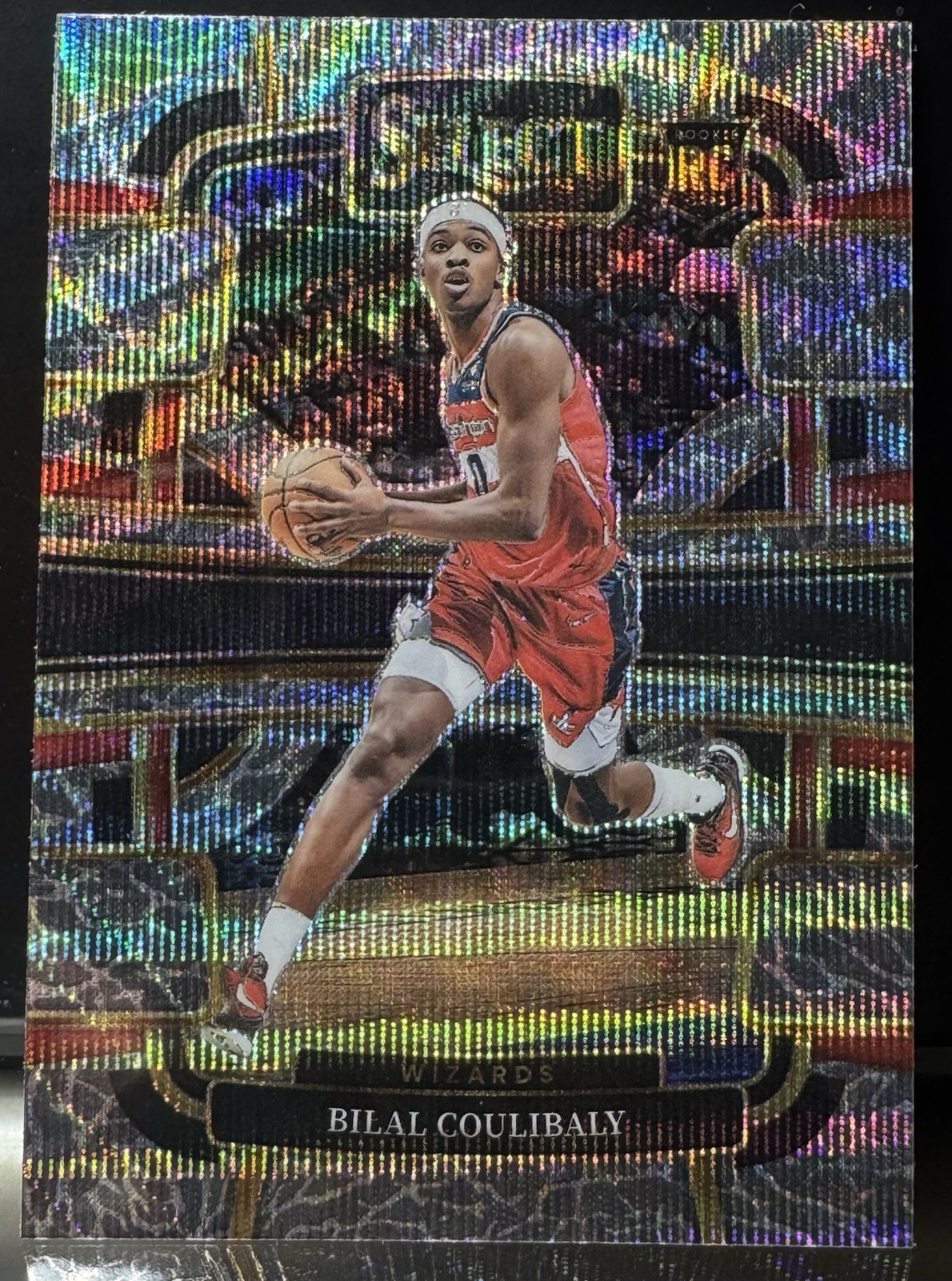 Bilal Coulibaly 2023-24 Panini Select RC #97 Concourse Elephant Skin Prizm SP
