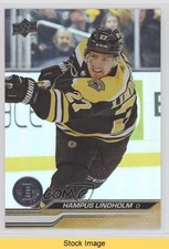 2023-24 Upper Deck Series 1 Silver Foil Hampus Lindholm #13 READ z6b