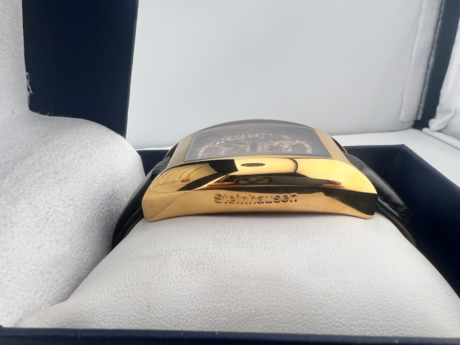 STEINHAUSEN Automatic Skeleton Watch, TW1302RGLRG… - image 5