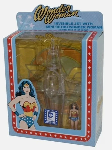 Funko Legion of Collectors Exclusive Invisible Jet with Mini Wonder Woman Figure