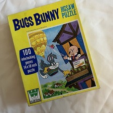 Vintage 1972 Whitman bugs bunny jigsaw puzzle 100 piece Complete