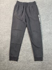 Carhartt Youth BoysL 14-16 Black Jogger Sweatpants BN8429-B Logo Graphoc Fleece