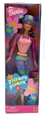 2000 Flower Power Barbie Puppe / Love & Groov...