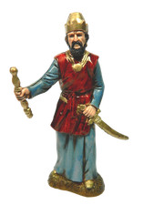 Pastore Re Erode Landi Moranduzzo Cm 10 - Soldato Pastori Presepe