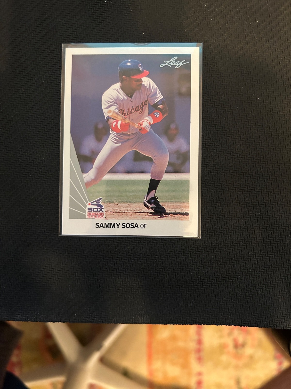1990 Leaf - Sammy Sosa #220 (RC)