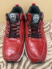 Gourmet The 35 Lite LXE Red Crocodile Leather Low Top 100250 Sneaker Size 9