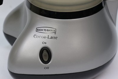 Back to Basics COCOA LATTE HOT DRINK MAKER- CM300BR - Silver for