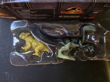2025 Jurassic World Rebirth Minis Series 1 Therizinosaurus Lystrosaurus Dino Toy