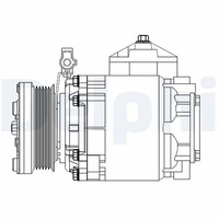 Delphi Kompressor, Klimaanlage CS20525 FüR Ford