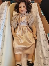 Artist Doll Berdine Creedy Porcelain Doll 68cm. Excellent Condition