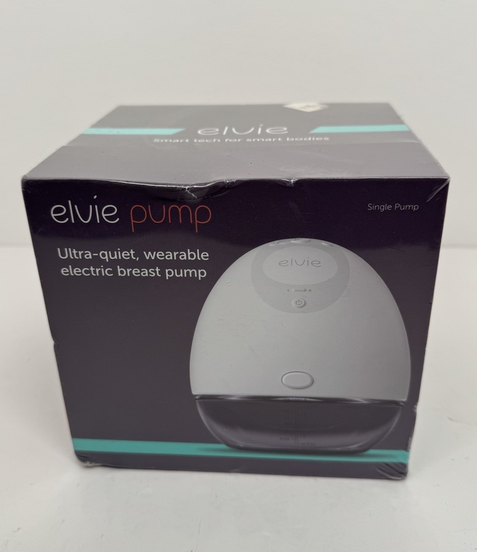 Elvie Wearable Single Electric Breast Pump Ultra Quiet, Smart, Responsive - NEW