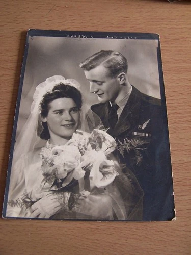 Military Soldiers Wedding Vintage Photo Bride Groom Studio Verhassel Brussels