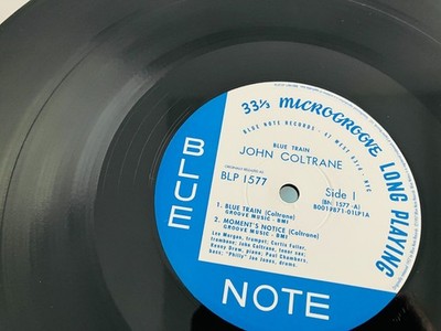 JOHN COLTRANE ''BLUE TRAIN'' BLUE NOTE Japan LP Vinyl OBI Premium Mono 200g DG