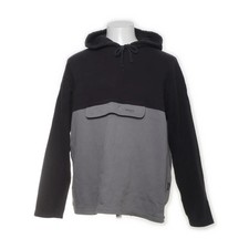 Fishbone, Kapuzenpullover, Größe: L, Grau, Baumwolle, Einfarbig, Herren #MQf