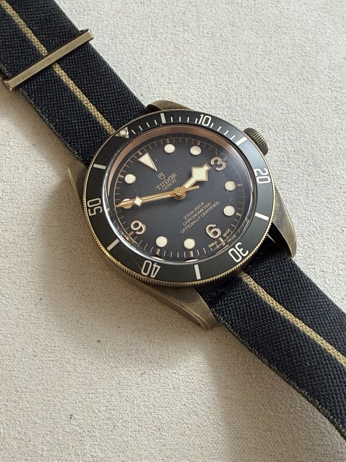 TUDOR Black Bay Bronze 43mm Watch Slate Grey Dial Full Set