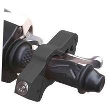 Motorcycle Handlebar Lock Grip Anti-Theft, Heavy Duty Bike Motorcycle Black