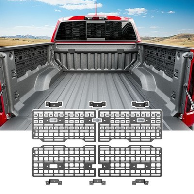 For 2023-2026 Chevrolet Colorado 5FT Seat Back Molle Panel GMC Canyon Organizer