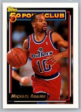 1992-93 Topps #206 Michael Adams Gold