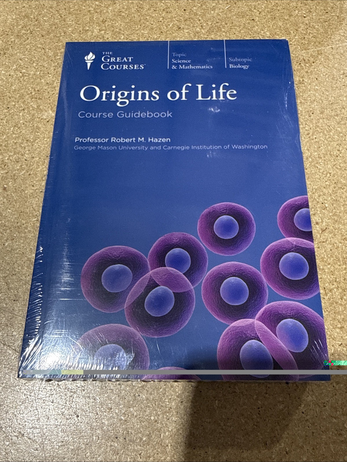 Brand New Sealed Great Courses Origins of Life Guidebook + 4 DVD Ships Free
