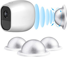 3 Pack Security Wall Mount, Metal Magnetic Mount Compatible with Magnetic Arlo,