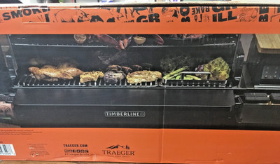 New Traeger P.A.L. Pop-And-Lock  XL Folding Front Shelf BAC605 Complete