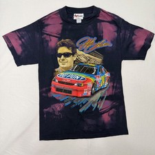 Vintage 1999 Jeff Gordon #24 Mens M Chase Authentics DuPont NASCAR Tie Dye Tee