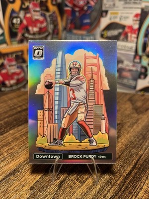 2024 Panini Donruss Optic - Downtown! Brock Purdy #4 CASE HIT SSP! SF 49ers  