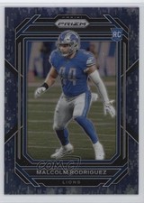 2022 Panini Prizm Rookies Navy Camo Prizm 24/25 Malcolm Rodriguez #350 1jb0