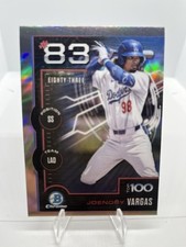 2025 Bowman Chrome Top 100 JOENDRY VARGAS Dodgers #BTP-83 