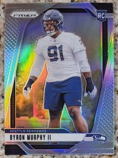 Sports Cards 2024 Panini Prizm Byron Murphy Il Rookie Silver Prizm Card #317