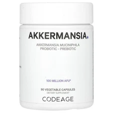 Akkermansia probiotic-prebiotic  weight loss, 90 Vegetable Capsules exp: 2027