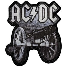AC/DC For Those About To Rock Cannon Iron On Patch NEW OFFICIAL