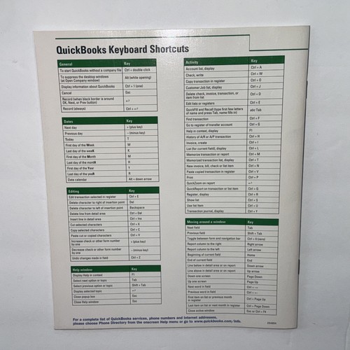 Intuit Quickbooks Pro 2000 for Windows Quicken Financial Services Software - Picture 18 of 19