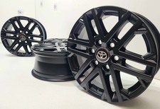 Toyota Tundra 18 Black Wheels Rims Factory Oem 2022-2026 42611-0c280 Toyota Tundra 18 Black Wheels Rims Factory Oem 2022-2026 42611-0c280