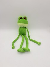 Toys R Us Frog Plush Long Arms Legs Hook Loop Language Big Eyes 16