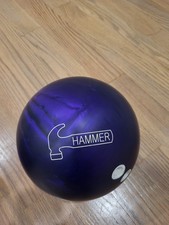 Hammer Purple Pearl Urethane Bowling Ball - 13lbs
