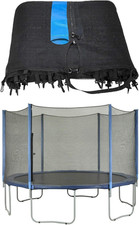 round Trampoline Safety Net   round Trampolines Using Variant Straight Poles   B