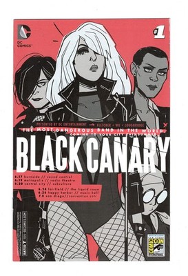 Black Canary (DC Comics 2015 New 52) #1 SDCC San Diego Comic Con Variant (NM)