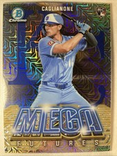 2026 Bowman Chrome Baseball Jac Caglianone Mega Futures Mojo Refractor #MF-7