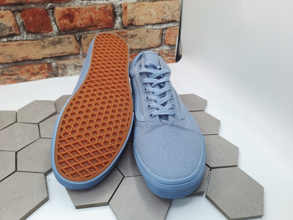 Vans Classic Slip-On Pastel Mono Dusty Blue Sz 13 UNC Men‎ New Rare Sneakers Pair #225. Pastel mono dusty blue slip-ons. : r/Vans main image 2