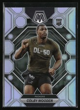 2023 Panini Mosaic #303 Colby Wooden Silver