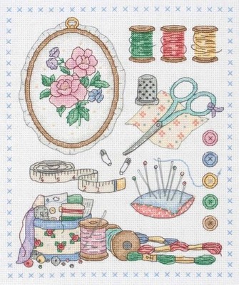 Anchor Counted Cross Stitch Kit Crafters Collection Sampler