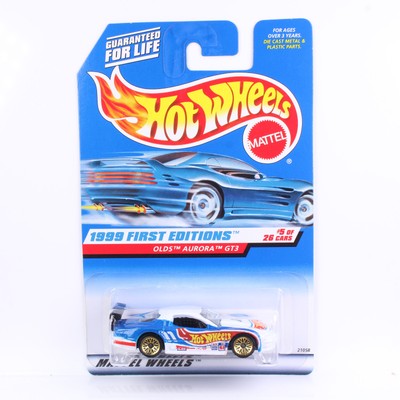 Hot Wheels 1999 - BLUE CARD COLLECTOR - OLDS AURORA GT3 - FIRST EDITIONS
