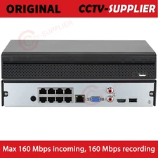 Original NVR 8ch 4 Series 4K 8Channels 8PoE H.265+ HDMI Network Video Recorder