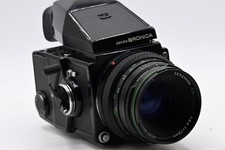 Bronica ETRC 75mm Lens Medium Format Film Camera Plain Prism GOOD CONDITION