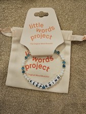 LITTLE WORDS PROJECT bracelet KEEP GOING NEW