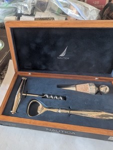 A Nautica Bottle Opener And Cork Screw